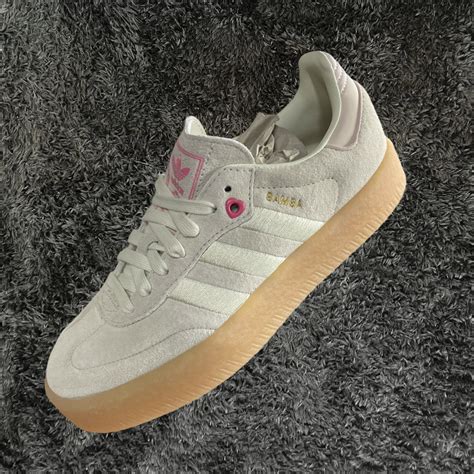 adidas sambae ivory pink fusion